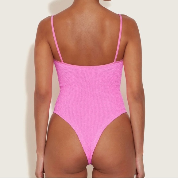 NWT Hunza G Petra one piece in bubblegum - Picture 2 of 5